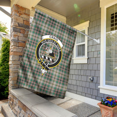 Craig Ancient Tartan Crest Garden Flag