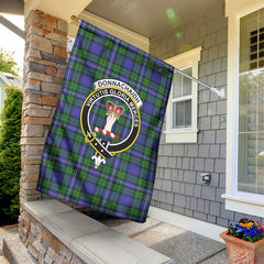 Donnachaidh Tartan Crest Garden Flag