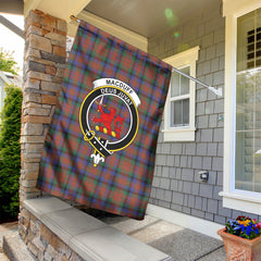 MacDuff Hunting Modern Tartan Crest Garden Flag