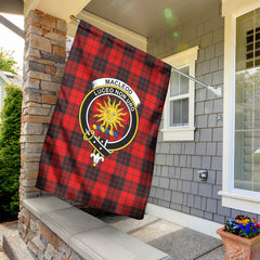 MacLeod of Raasay Tartan Crest Garden Flag