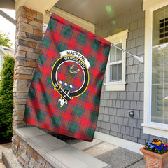 MacPhail Clan Tartan Crest Garden Flag