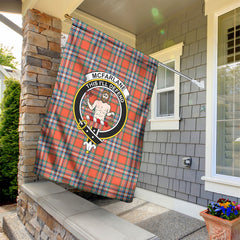 McFarlane Ancient Tartan Crest Garden Flag