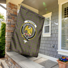 McVicker Tartan Crest Garden Flag