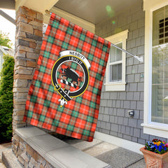 Nesbitt Ancient Tartan Crest Garden Flag