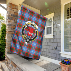 Pentland Tartan Crest Garden Flag