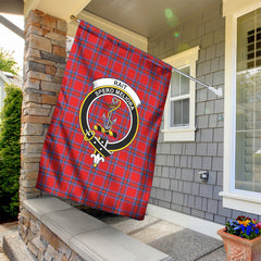 Rait Tartan Crest Garden Flag