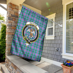 Ralston Tartan Crest Garden Flag