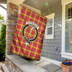 Scrymgeour Tartan Crest Garden Flag