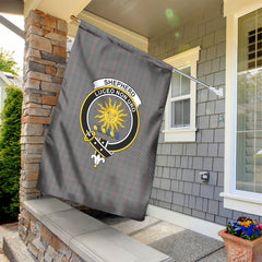 Shepherd Tartan Crest Garden Flag