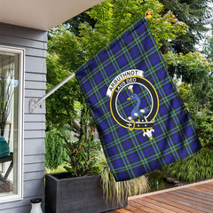 Arbuthnot Modern Tartan Crest Garden Flag