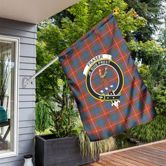 Fraser (of Lovat) Ancient Tartan Crest Garden Flag
