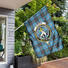 Garden Tartan Crest Garden Flag