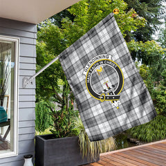 Glendinning Tartan Crest Garden Flag