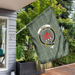 Kelly Dress Tartan Crest Garden Flag