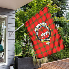 MacDonald of Sleat Tartan Crest Garden Flag