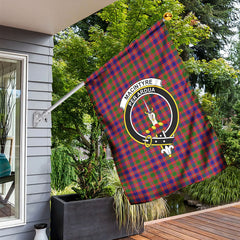 MacIntyre Modern Tartan Crest Garden Flag