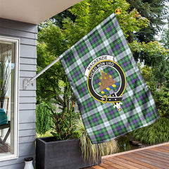 MacKenzie Dress Modern Tartan Crest Garden Flag
