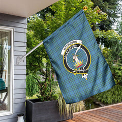 Matheson Hunting Ancient Tartan Crest Garden Flag