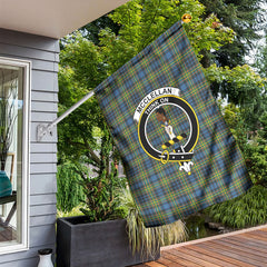McClellan Ancient Tartan Crest Garden Flag
