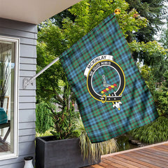 McKinlay Ancient Tartan Crest Garden Flag