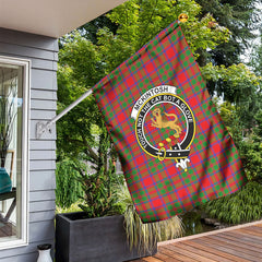 McKintosh Modern Tartan Crest Garden Flag