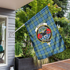McLeod of Harris Ancient Tartan Crest Garden Flag