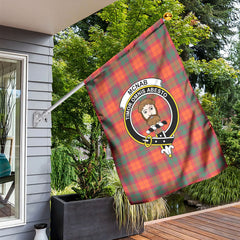 McNab Ancient Tartan Crest Garden Flag
