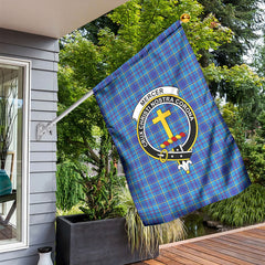 Mercer Modern Tartan Crest Garden Flag