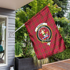 Murray (of Dysart) Tartan Crest Garden Flag