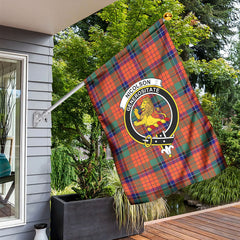 Nicolson Ancient Old Tartan Crest Garden Flag