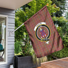 Ogilvie Tartan Crest Garden Flag