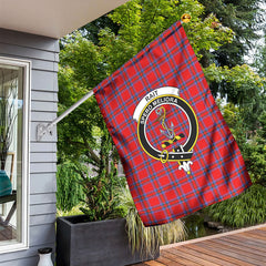 Rait Tartan Crest Garden Flag