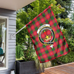 Rattray Modern Tartan Crest Garden Flag
