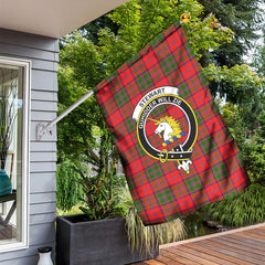 Stewart of Appin Modern Tartan Crest Garden Flag