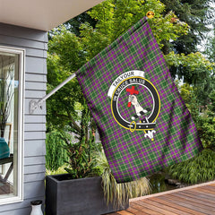 Tailyour (or Taylor) Tartan Crest Garden Flag