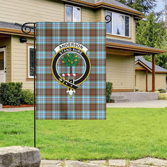 Anderson Ancient Tartan Crest Garden Flag