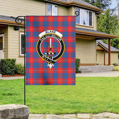 Blane Tartan Crest Garden Flag