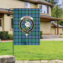 Campbell of Cawdor Ancient Tartan Crest Garden Flag