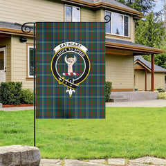 Cathcart Tartan Crest Garden Flag