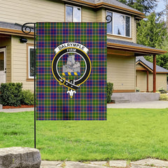 Dalrymple Tartan Crest Garden Flag
