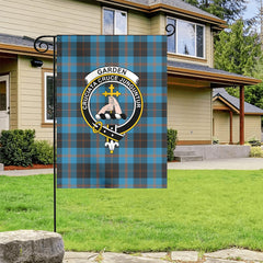 Garden Tartan Crest Garden Flag