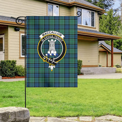 MacCallum Ancient Tartan Crest Garden Flag