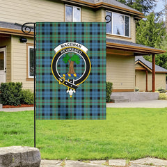 MacEwan Ancient Tartan Crest Garden Flag