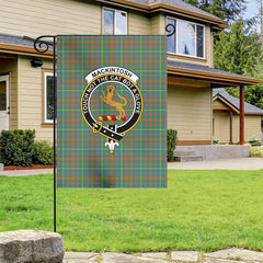 MacKintosh Hunting Ancient Tartan Crest Garden Flag