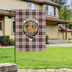 MacPherson Hunting Ancient Tartan Crest Garden Flag