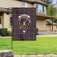 McBrayne Tartan Crest Garden Flag
