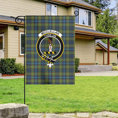 McClellan Ancient Tartan Crest Garden Flag