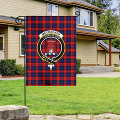 McCracken Tartan Crest Garden Flag