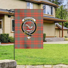 McDougall Ancient Tartan Crest Garden Flag