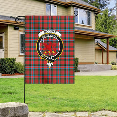 McDuff Modern Tartan Crest Garden Flag